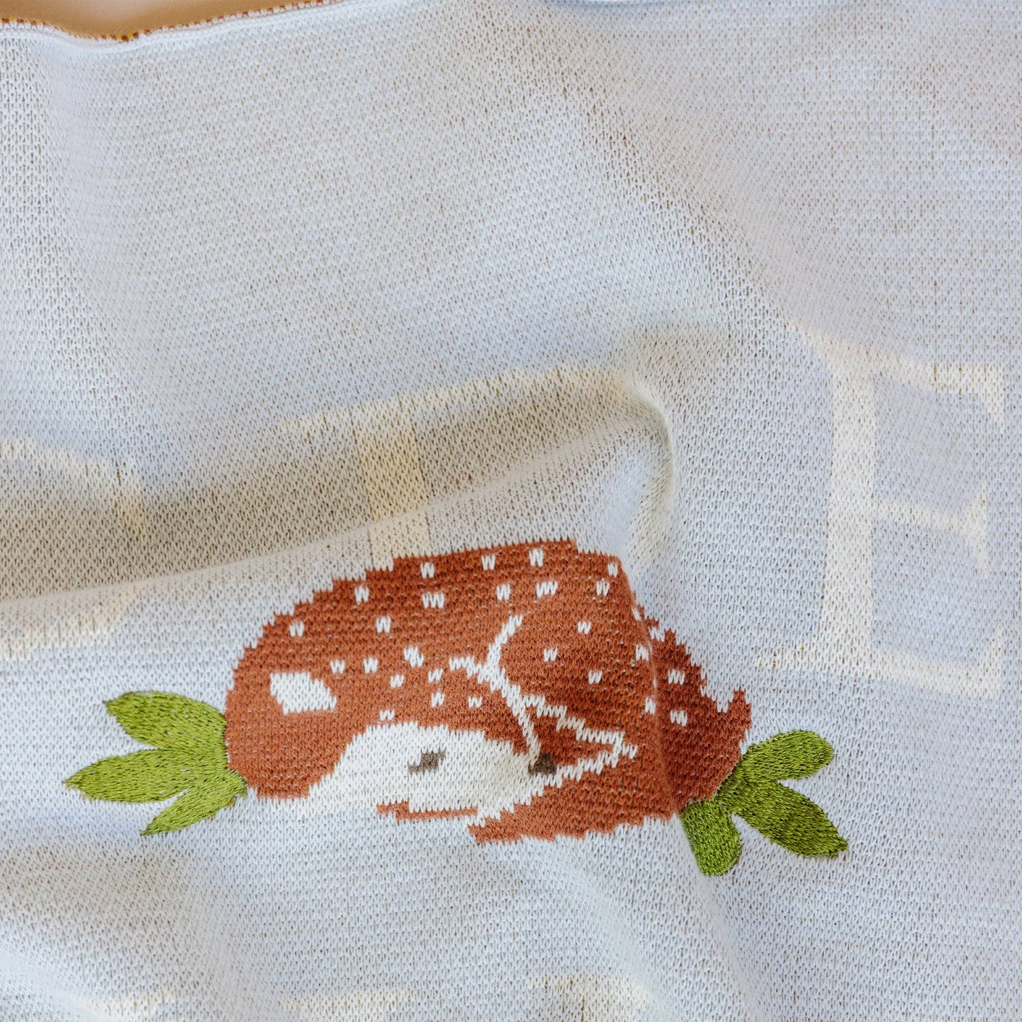 Blanket ABC Woodland Baby Organic Cotton Back to School Kid