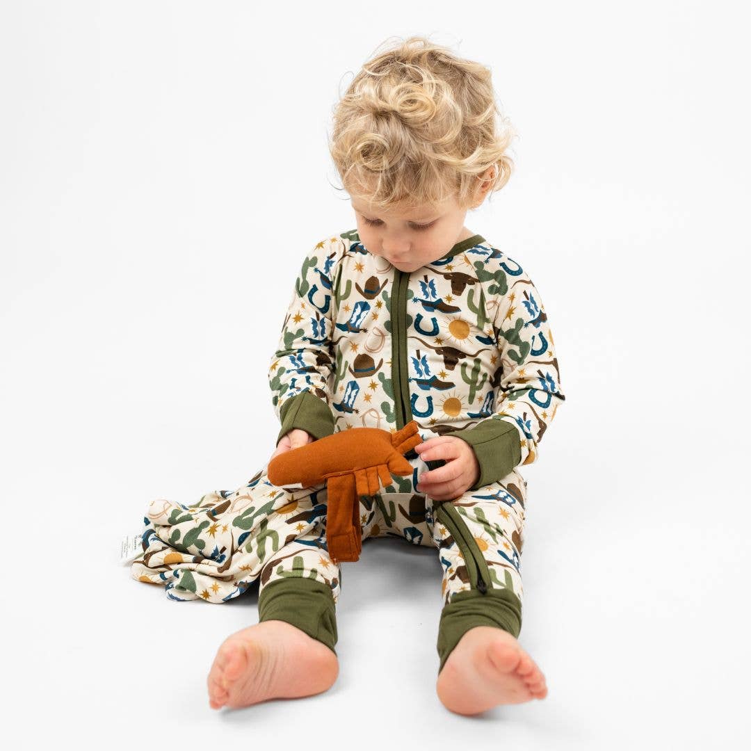 Howdy Western Horse Baby Lovey