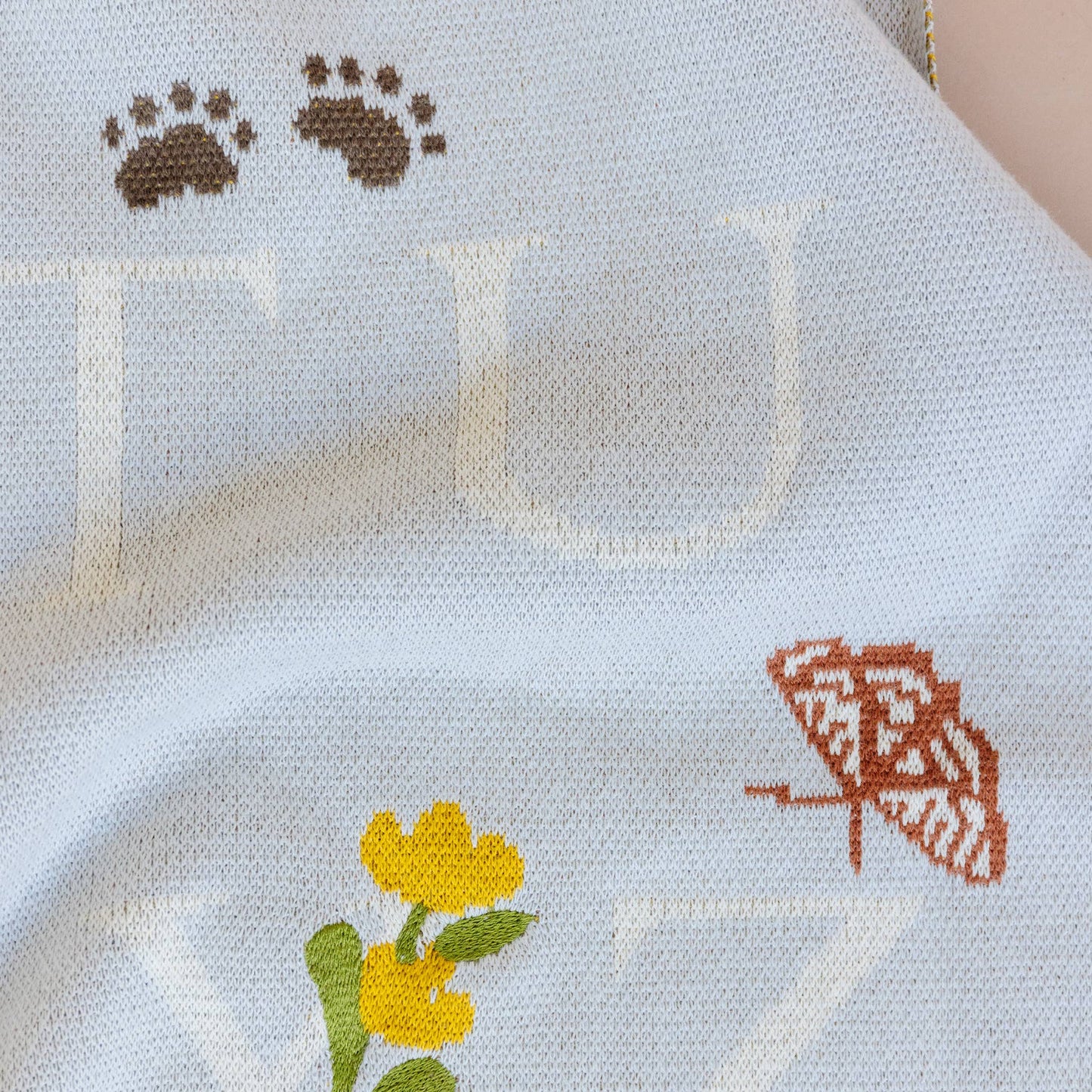 Blanket ABC Woodland Baby Organic Cotton Back to School Kid