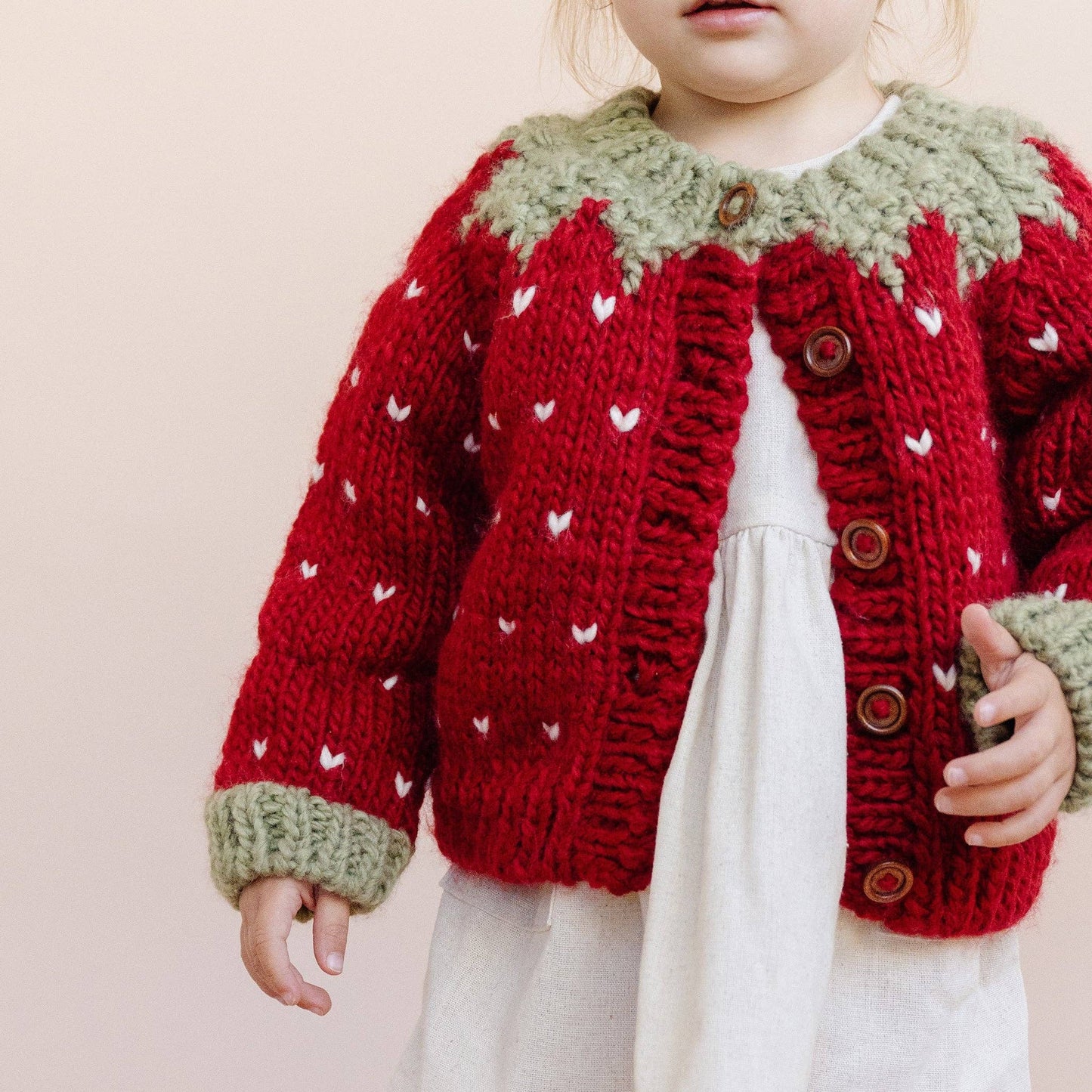 Strawberry Cardigan Baby