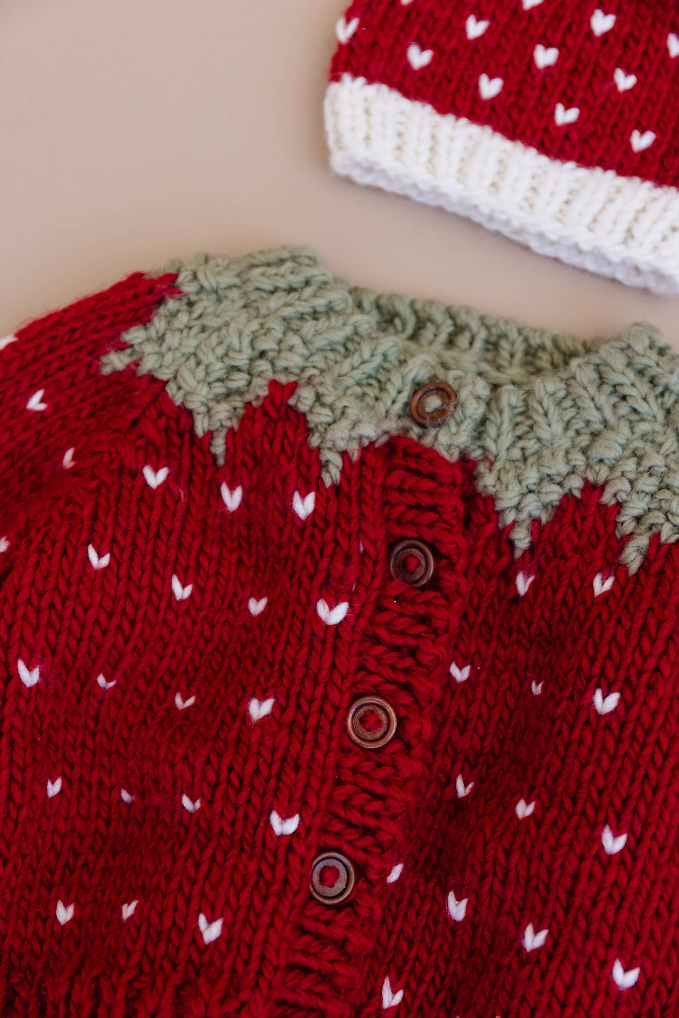 Strawberry Cardigan Baby