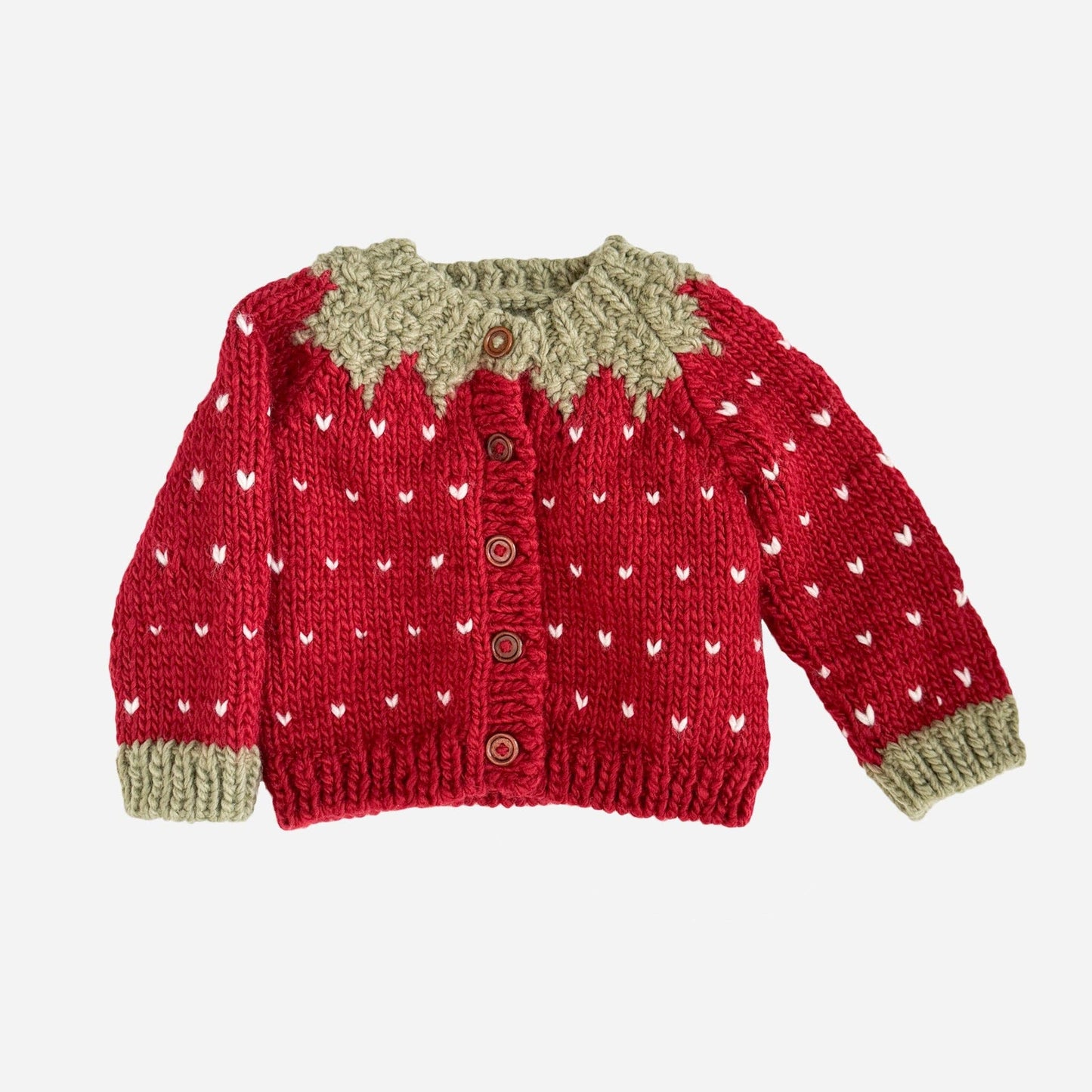 Strawberry Cardigan Baby