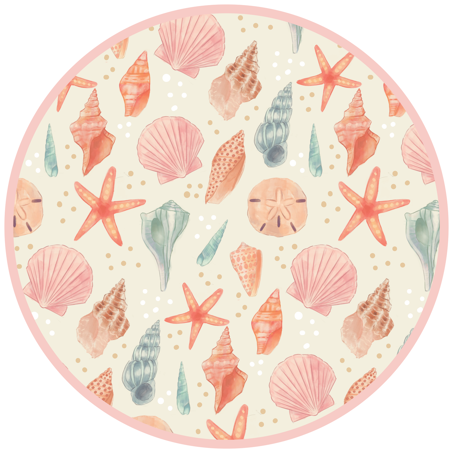 Seashells Baby Lovey
