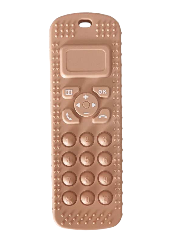 Telephone Silicone Pop-it Teether