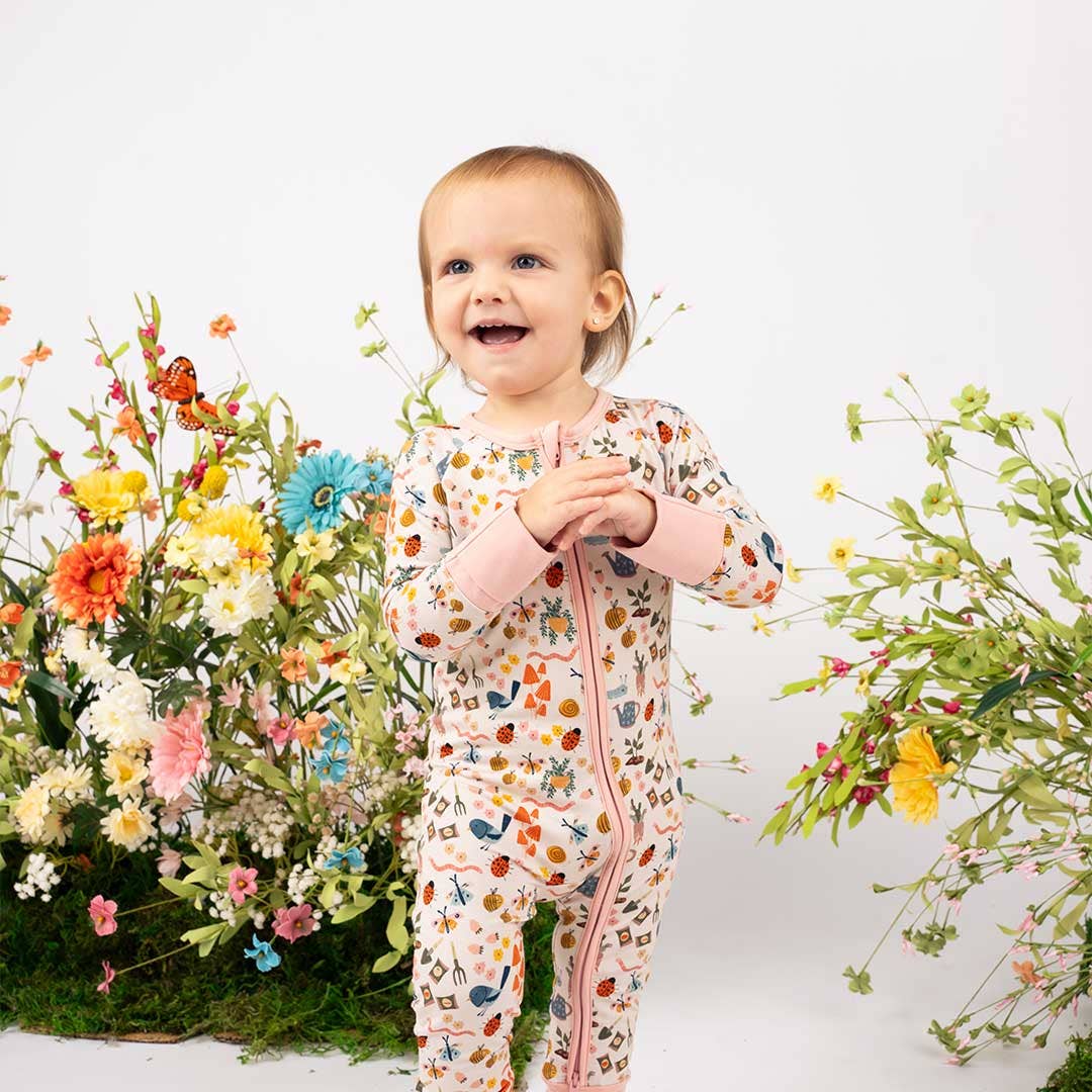 Garden Friends Bamboo Pajamas