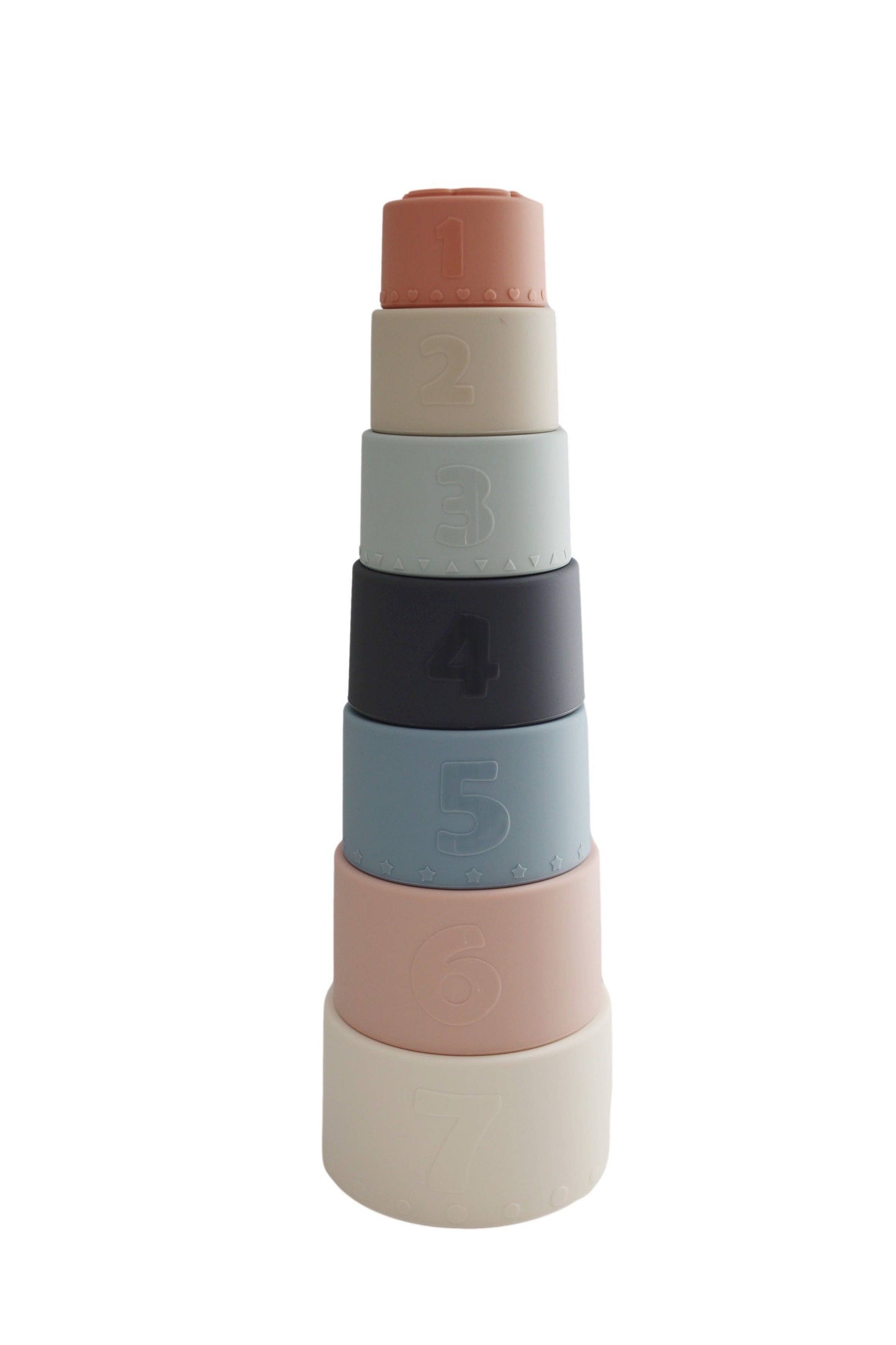 Silicone Stacking Nesting Cups