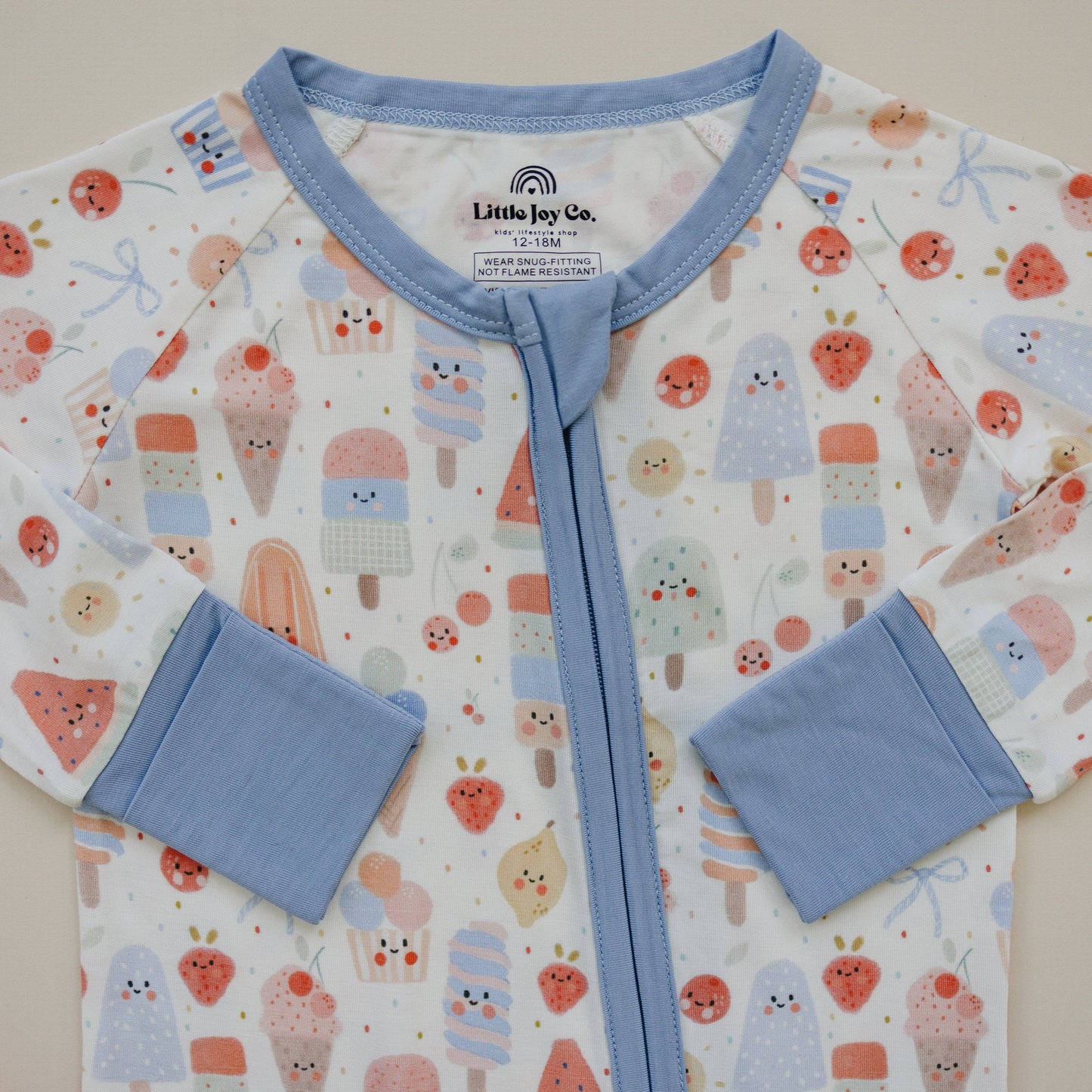 NEW Popsicles Bamboo Zippy Romper