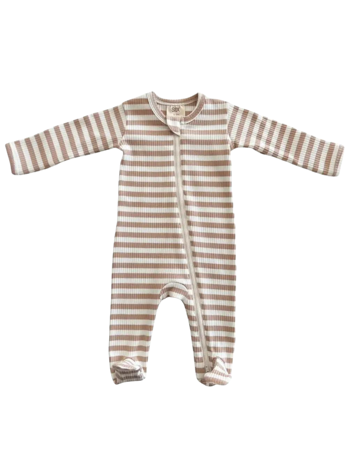 Lewis Ribbed Zip Footie