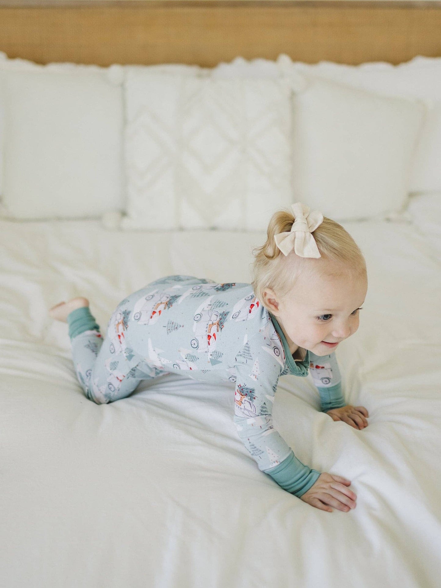 Santa Christmas Zippy Romper