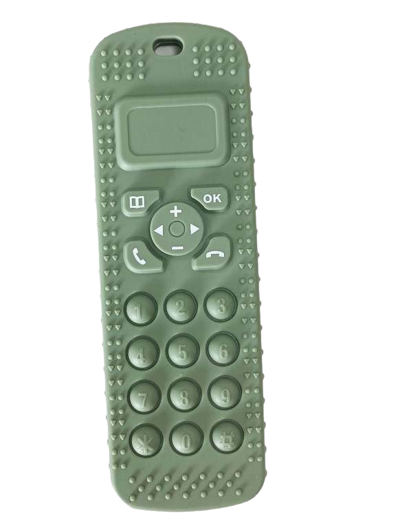 Telephone Silicone Pop-it Teether