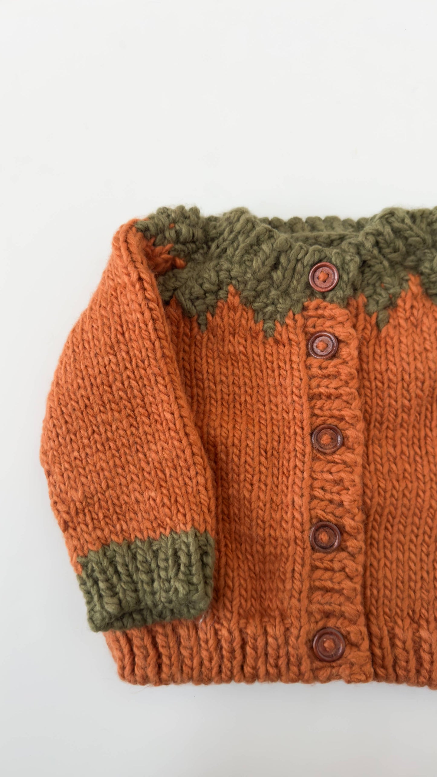 Pumpkin Cardigan Baby