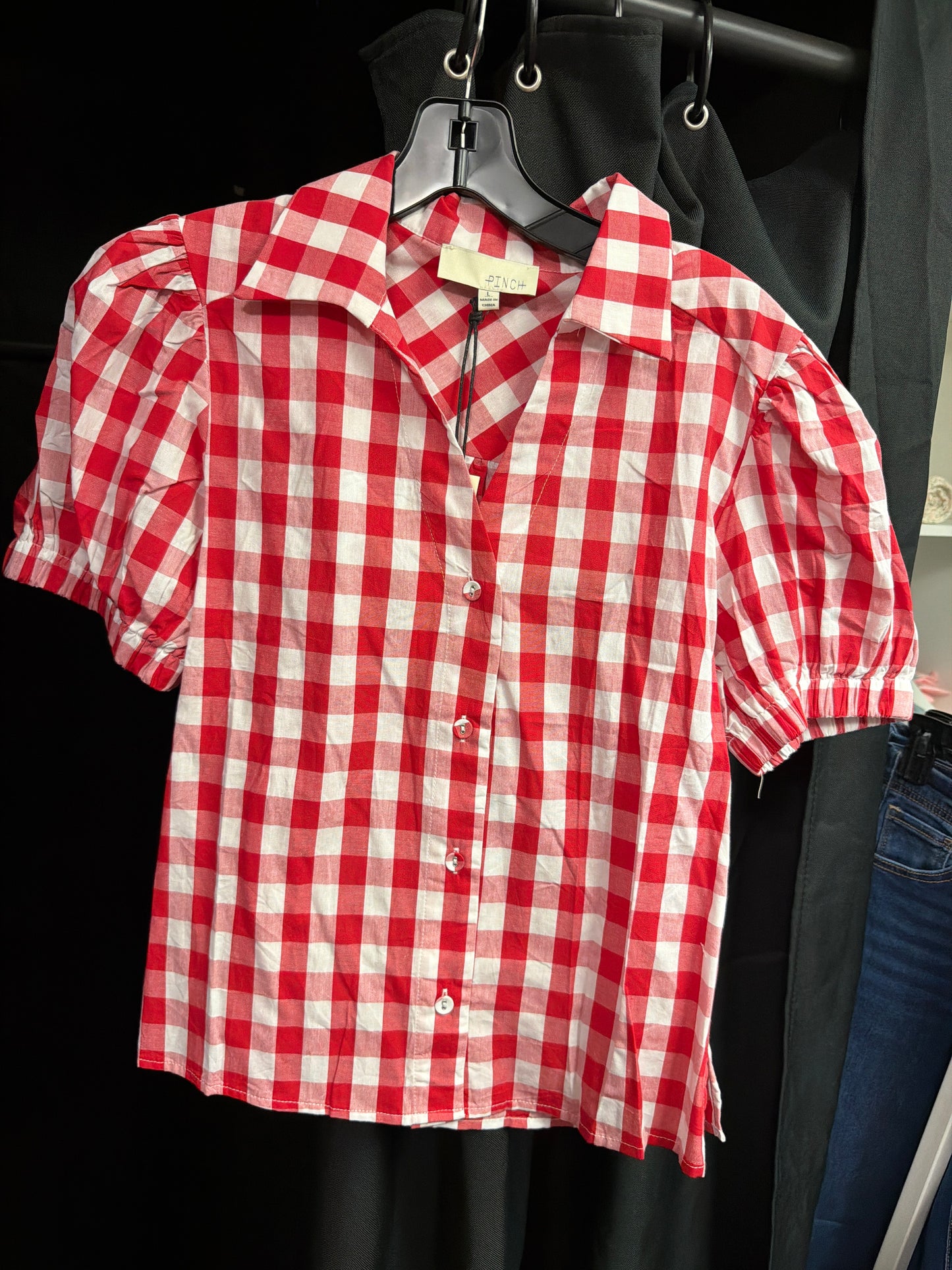 Red Gingham Shirt
