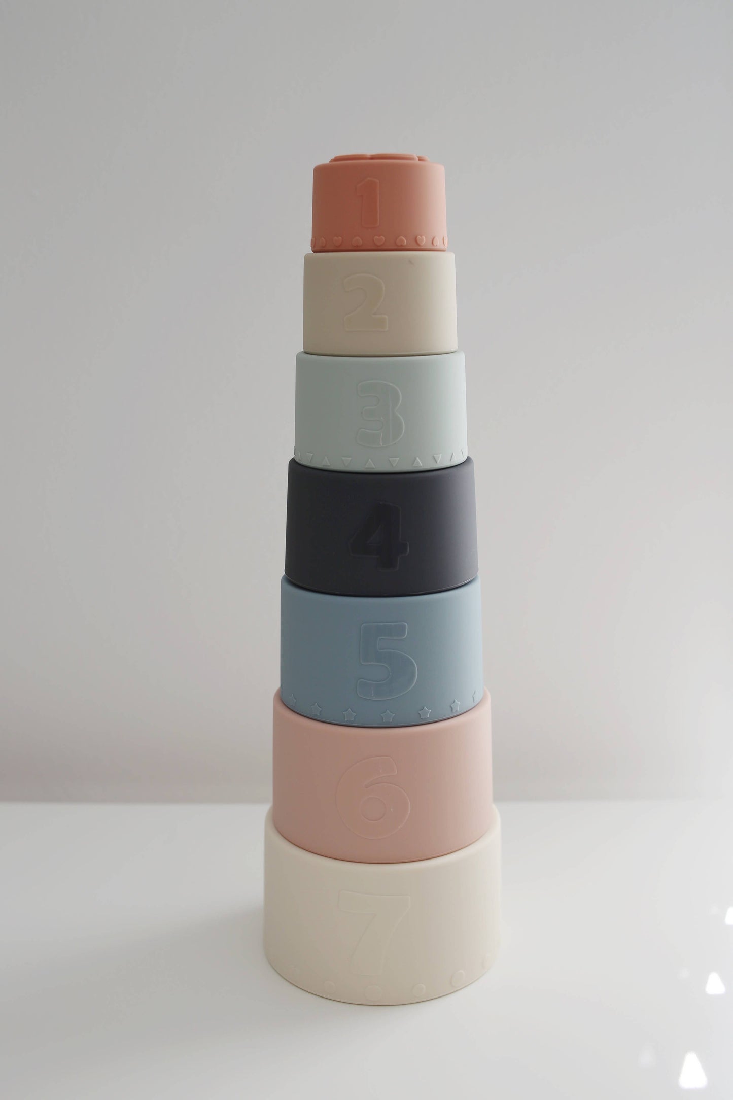 Silicone Stacking Nesting Cups