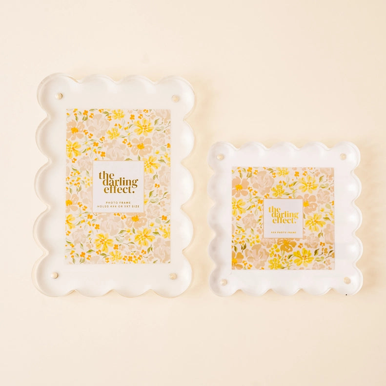 Rectangle Scalloped Frame