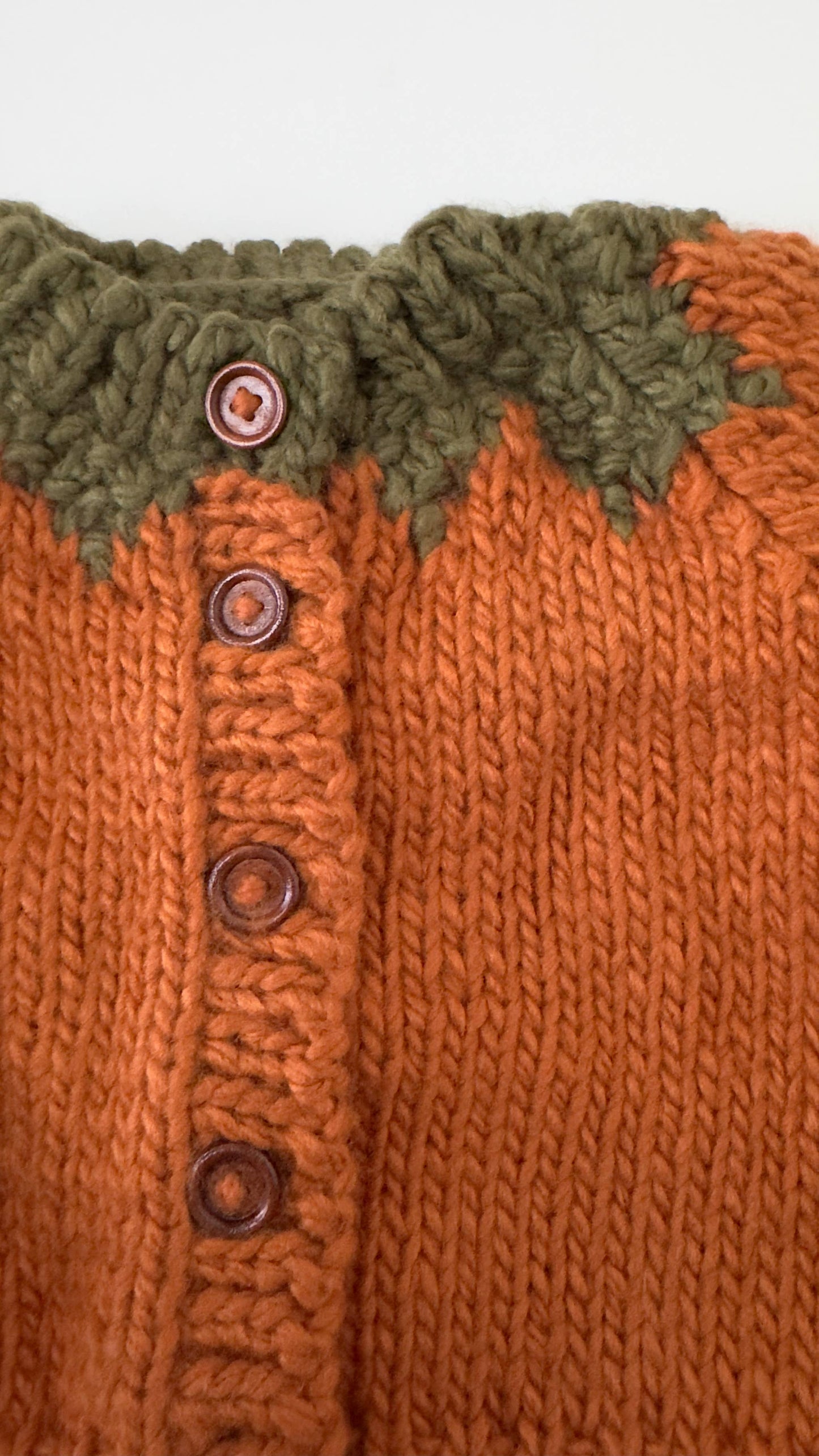 Pumpkin Cardigan Baby