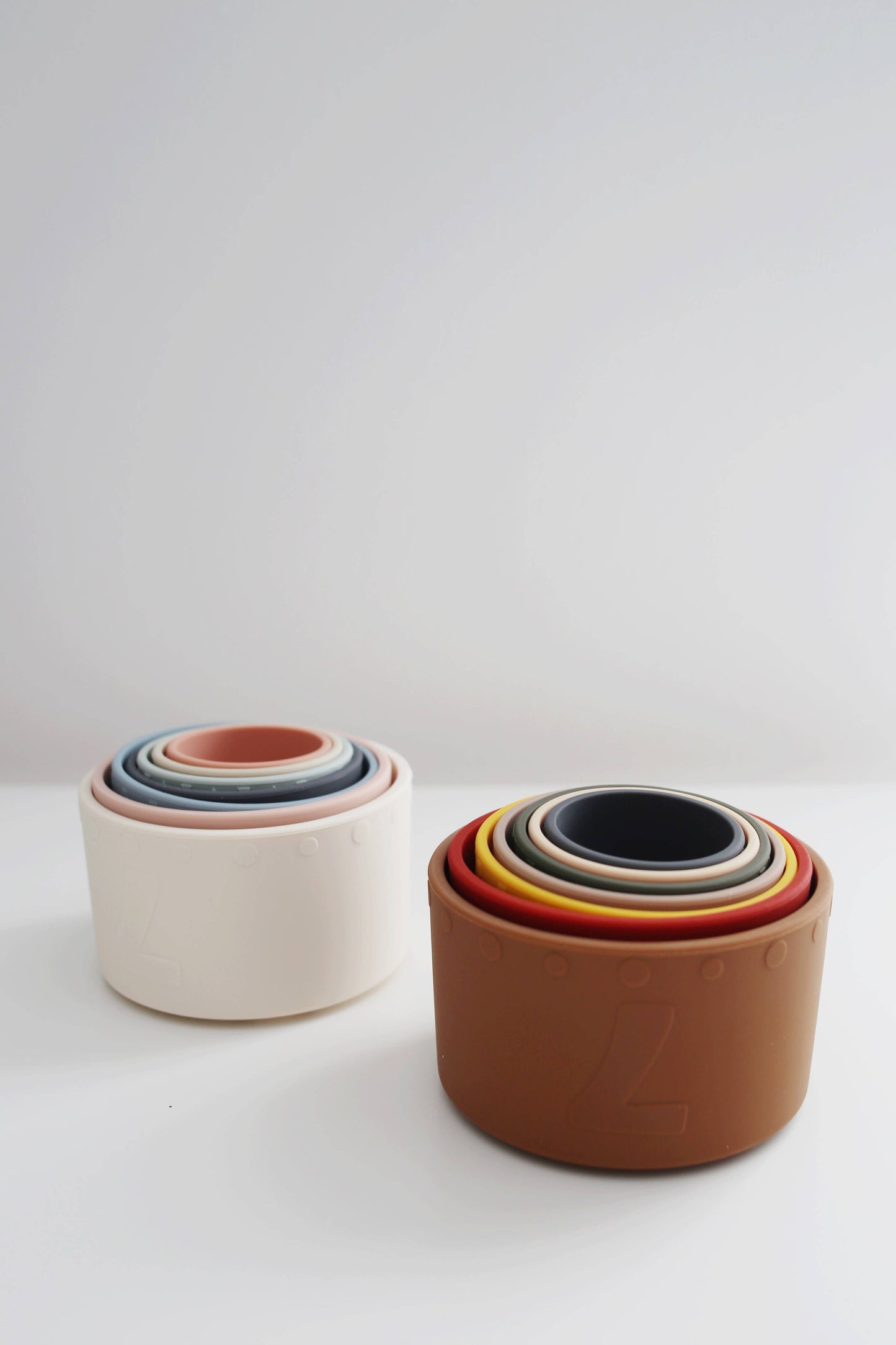 Silicone Stacking Nesting Cups