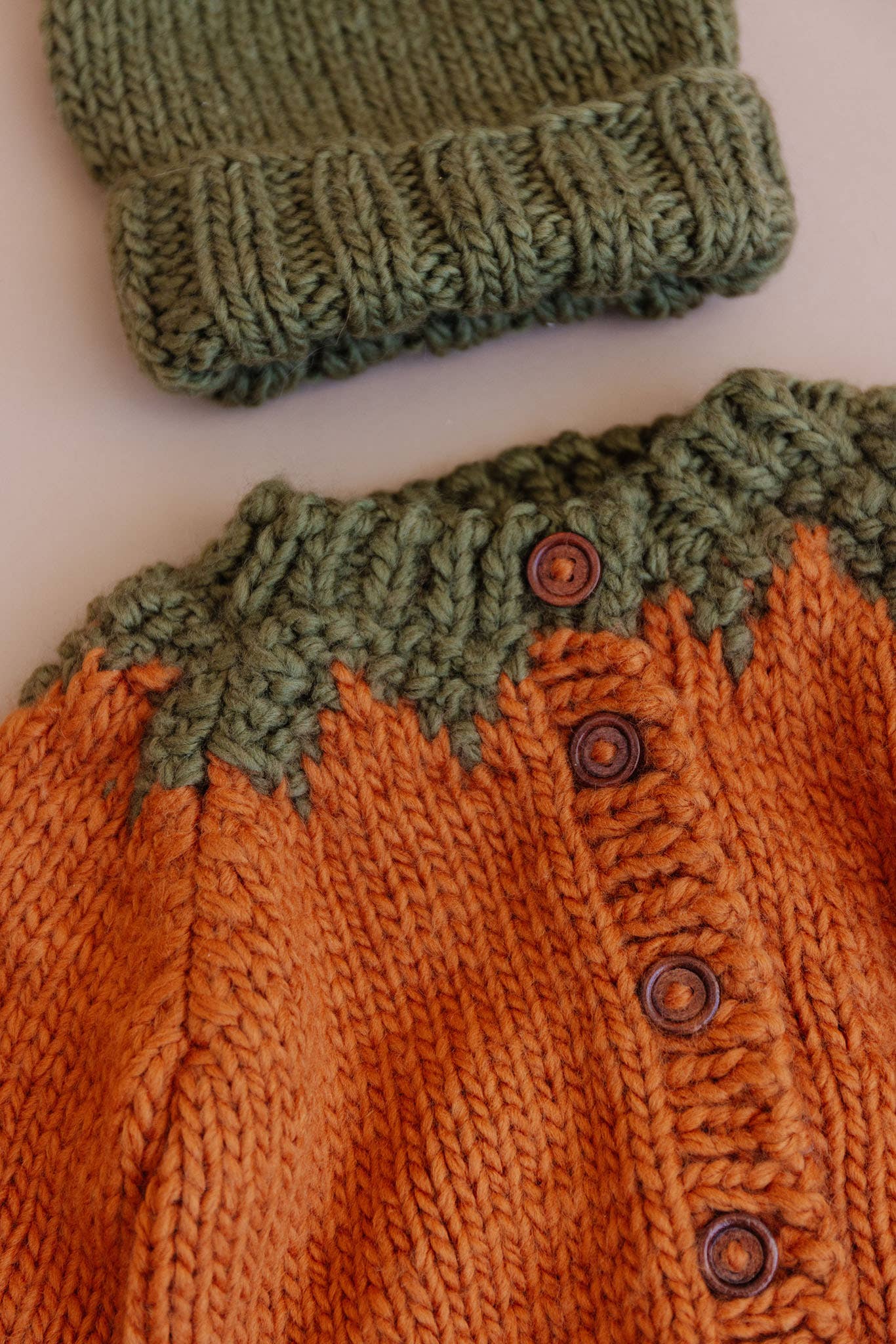 Pumpkin Cardigan Baby