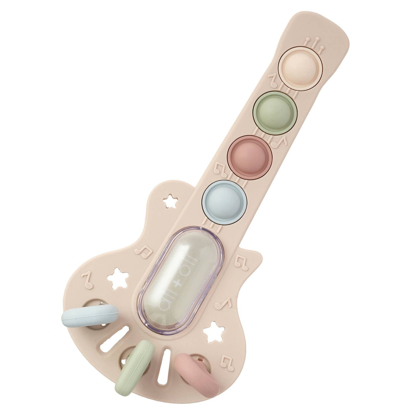 Guitar-Shaped Activity Toy