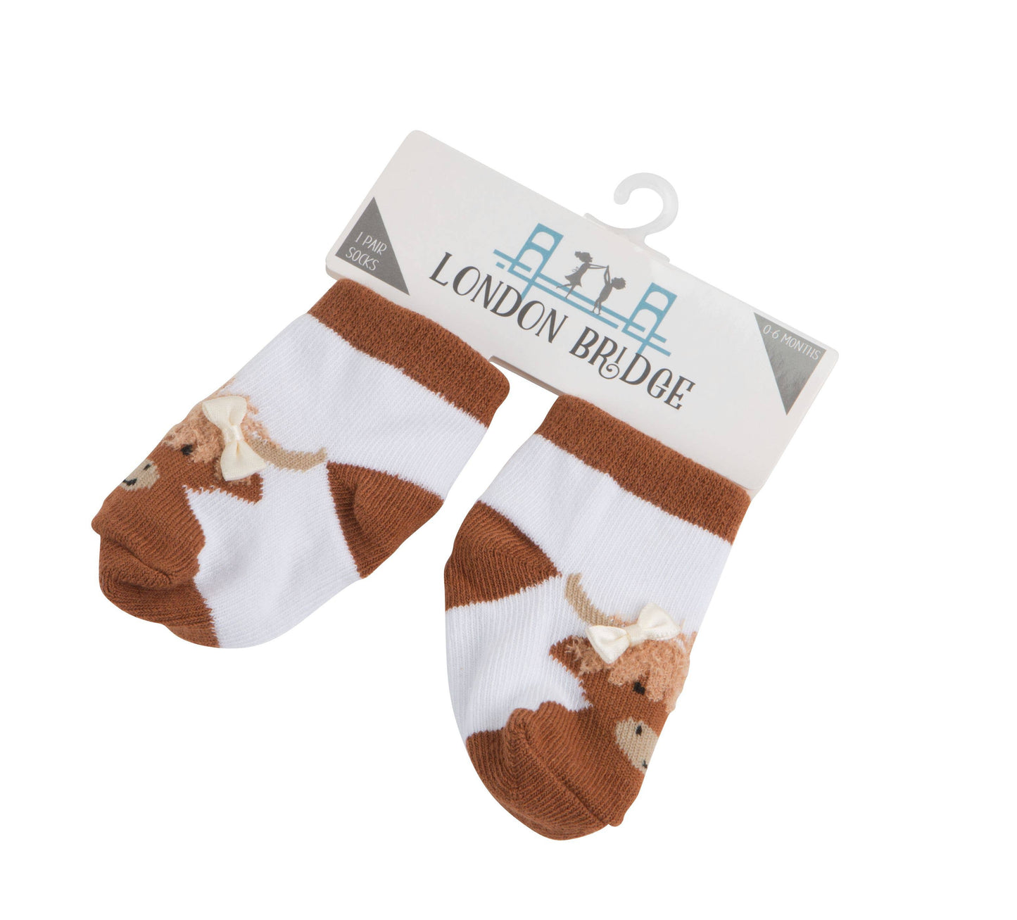 Hazel the Highland Cow Socks