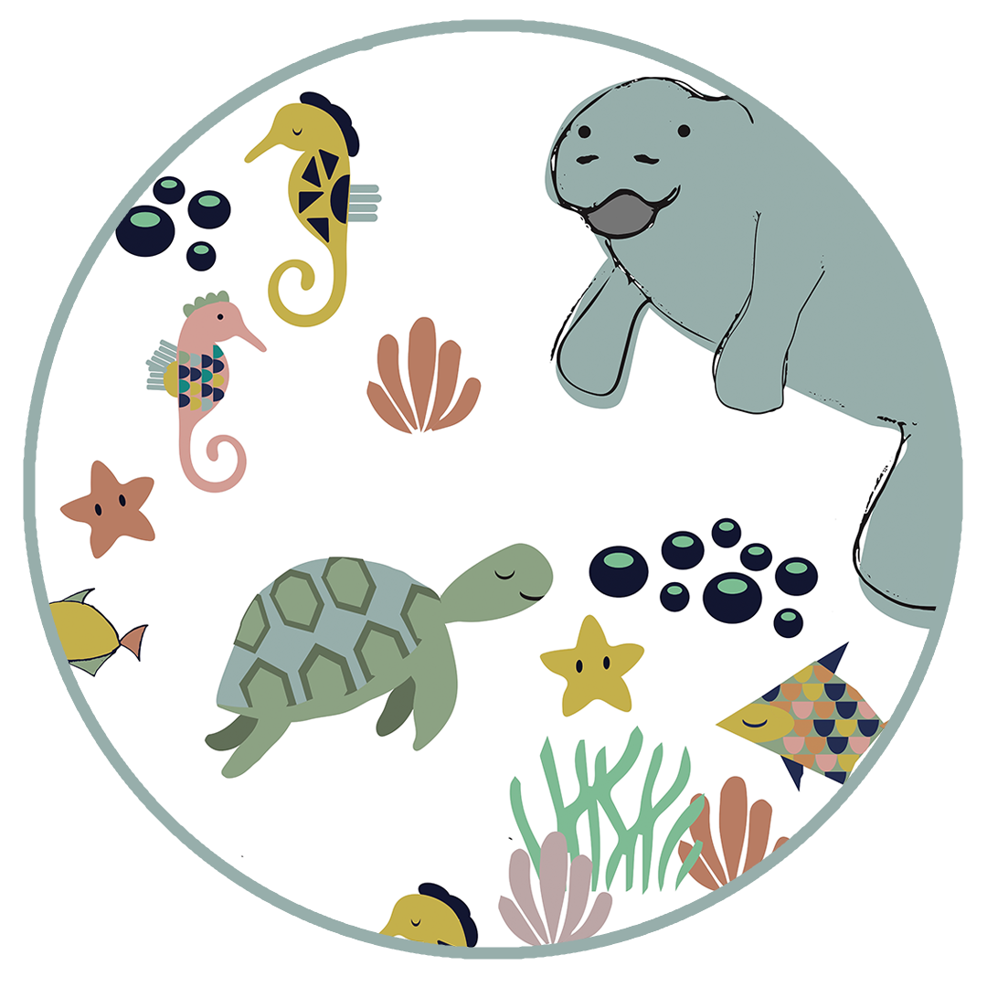 Manatee Bamboo Pajamas