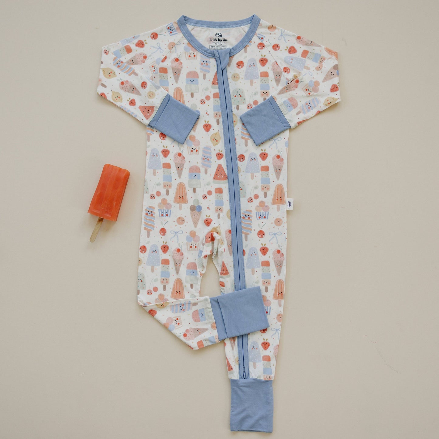 NEW Popsicles Bamboo Zippy Romper