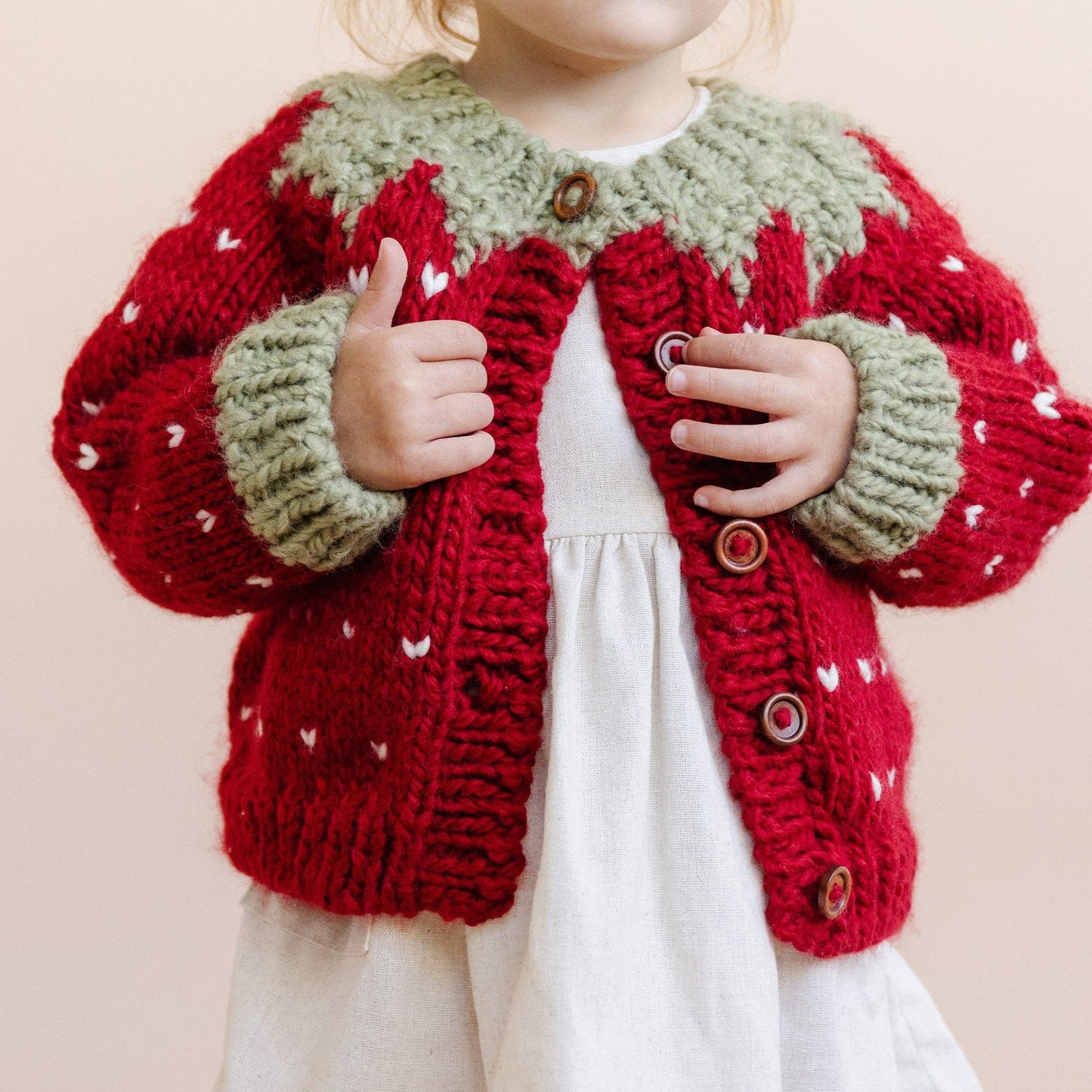 Strawberry Cardigan Baby