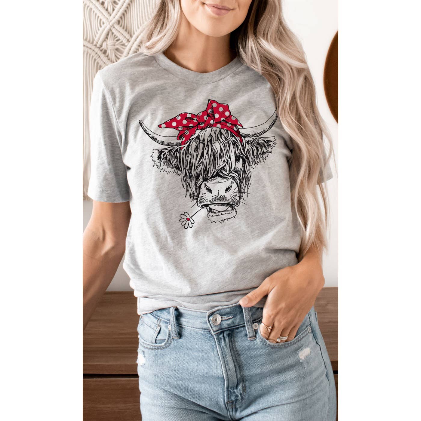 Highland Cow Tee