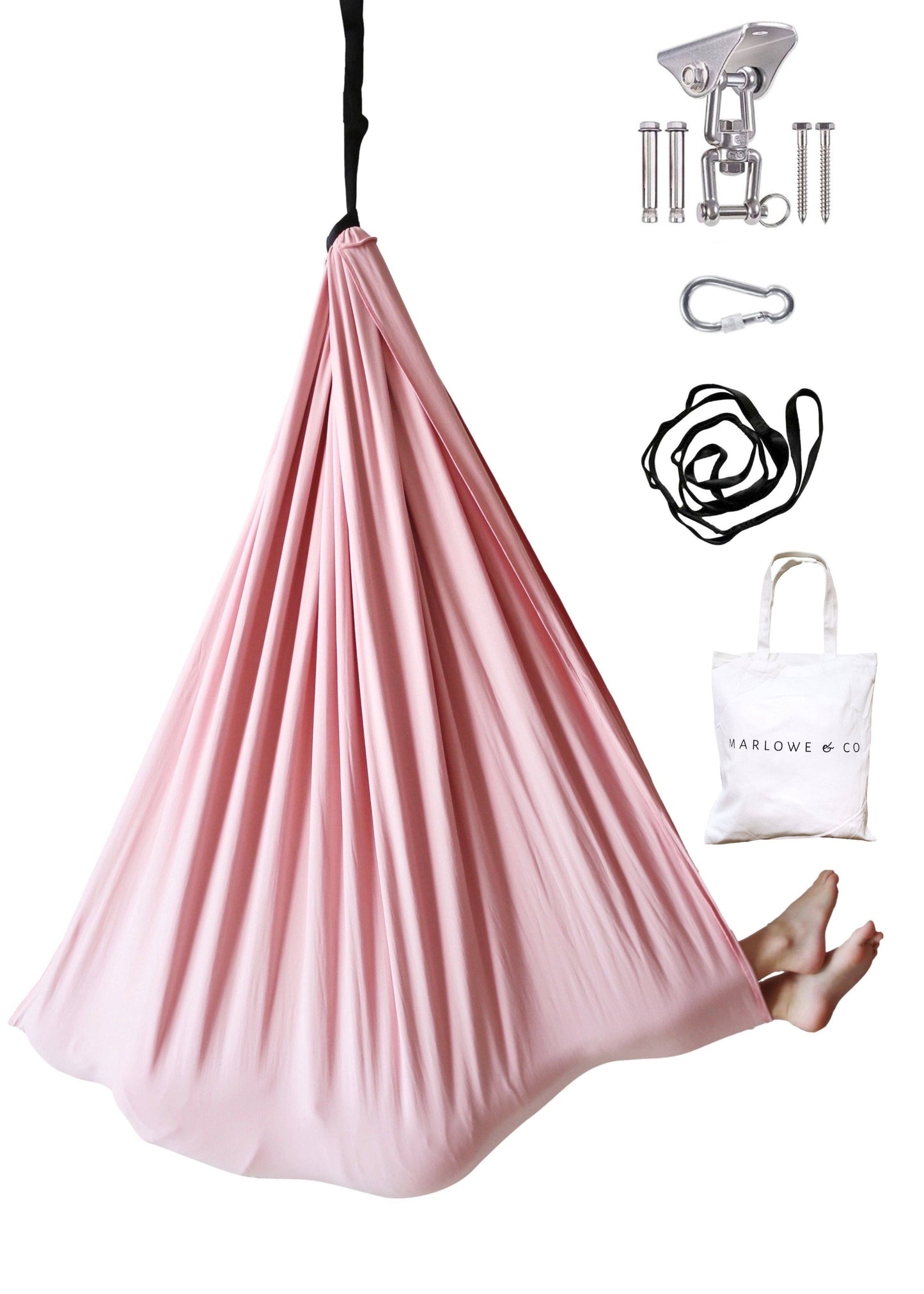Vintage Rose Cotton Sensory Swing