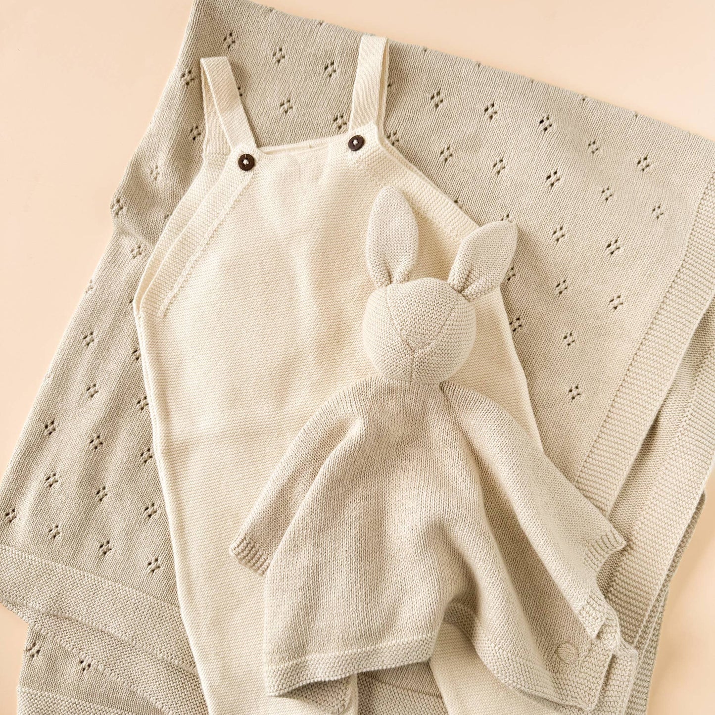 Heirloom Pique Blanket Birch