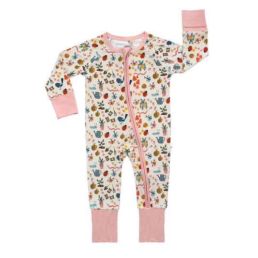 Garden Friends Bamboo Pajamas