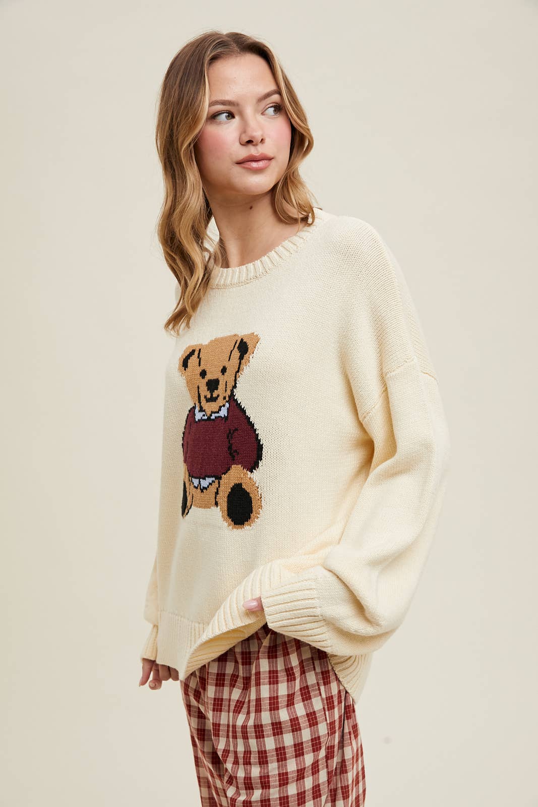TEDDY BEAR SWEATER / WL25-11089