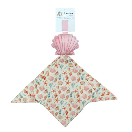 Seashells Baby Lovey