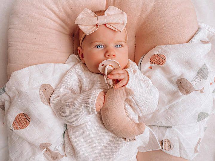 Headband Bow Set (Pink)