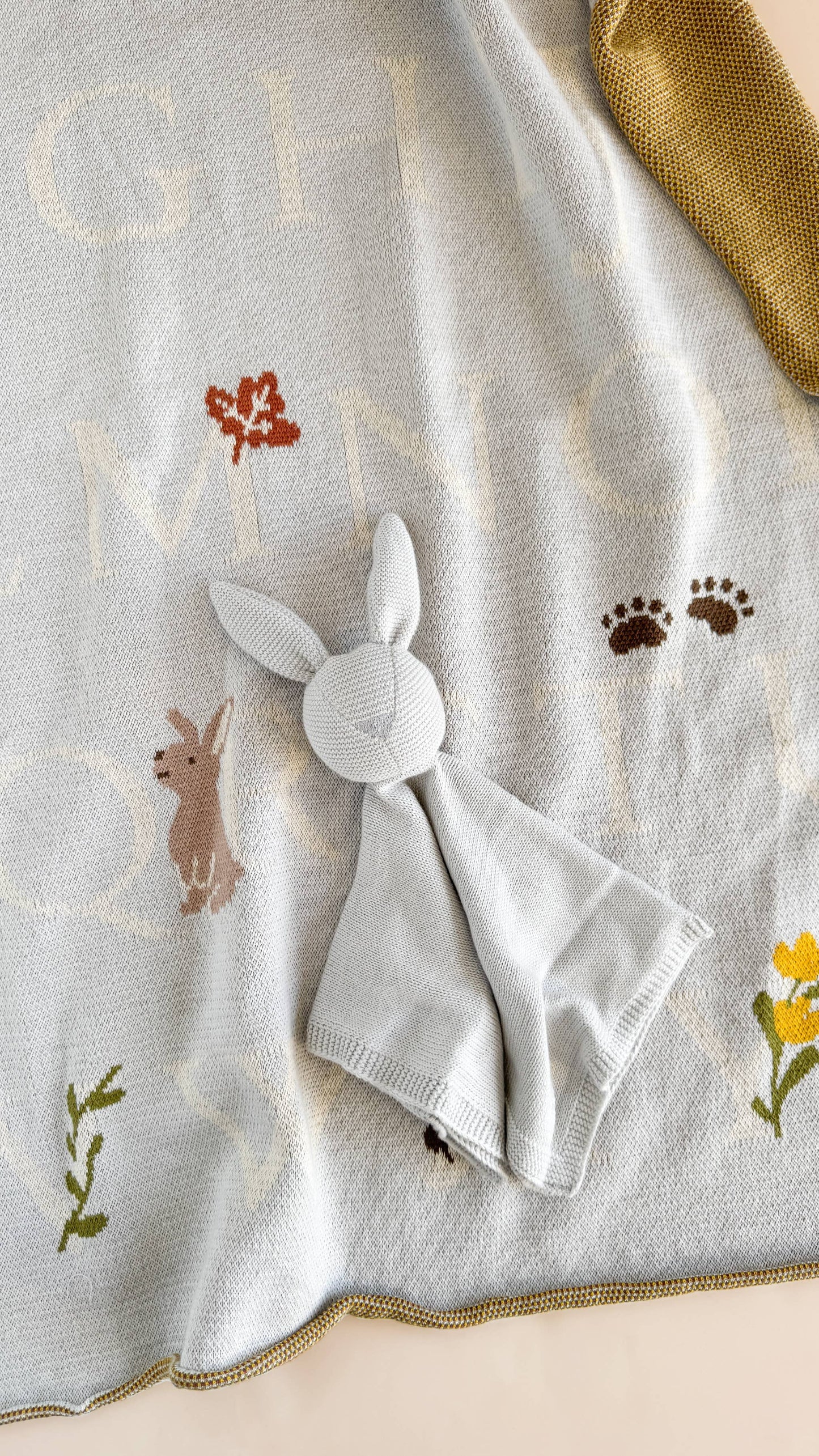 Blanket ABC Woodland Baby Organic Cotton Back to School Kid