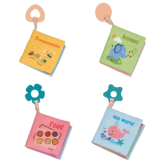 Cloth Book With Teether