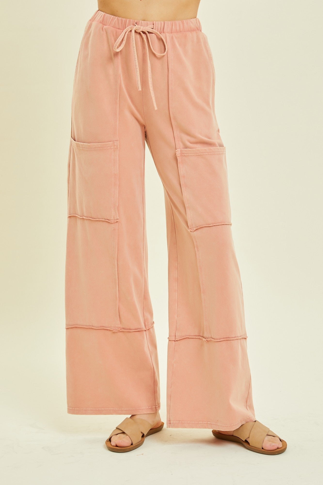 Mineral Washed Cargo Style Pant