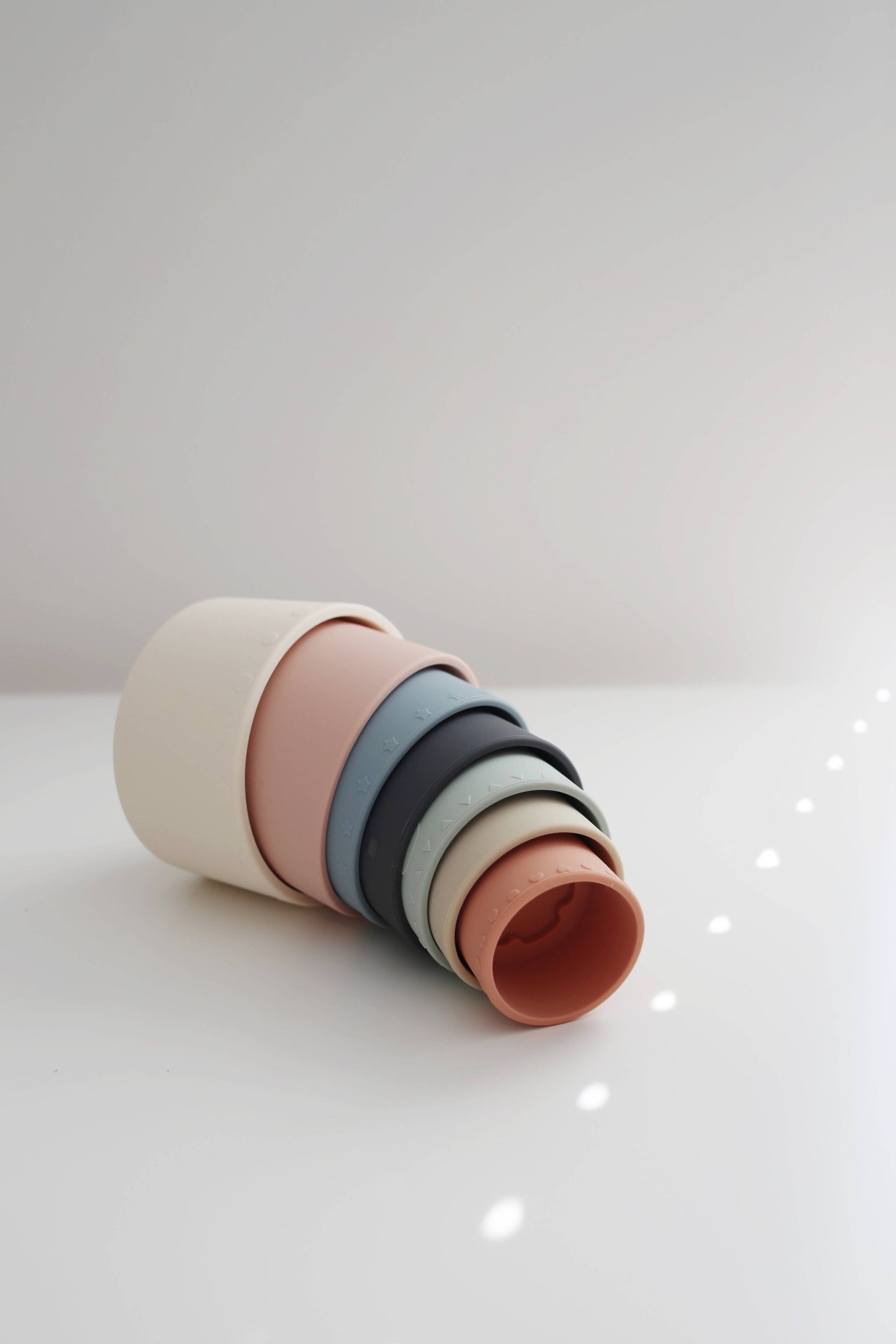Silicone Stacking Nesting Cups