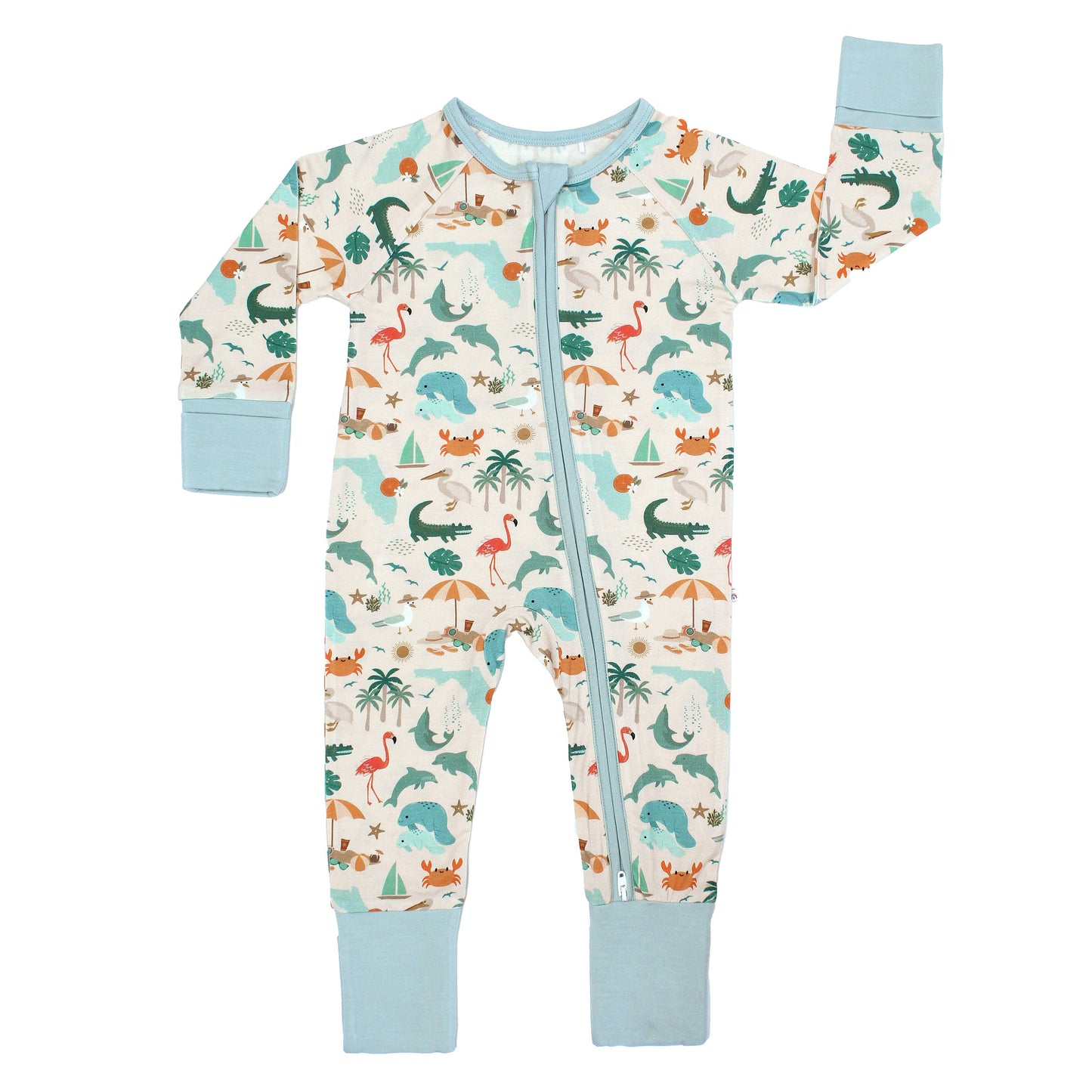 Alligator Bamboo  Pajamas