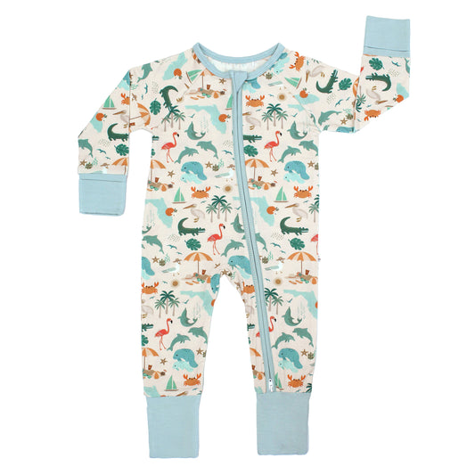 Alligator Bamboo  Pajamas
