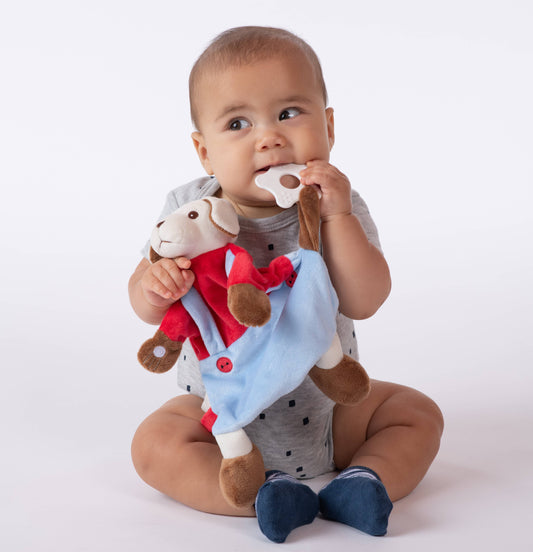 Max the Puppy Teether Blankie
