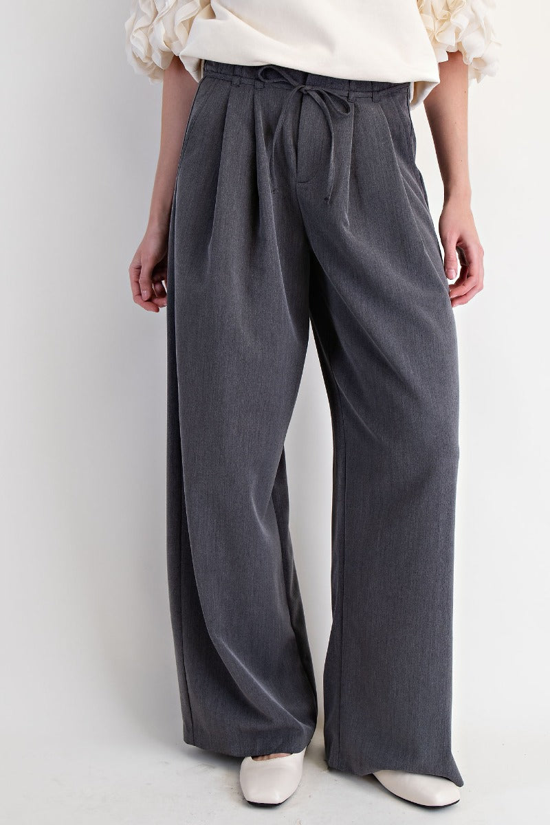 Pleated Trousers