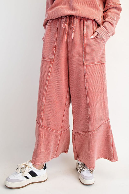 Textured Thermal Pants