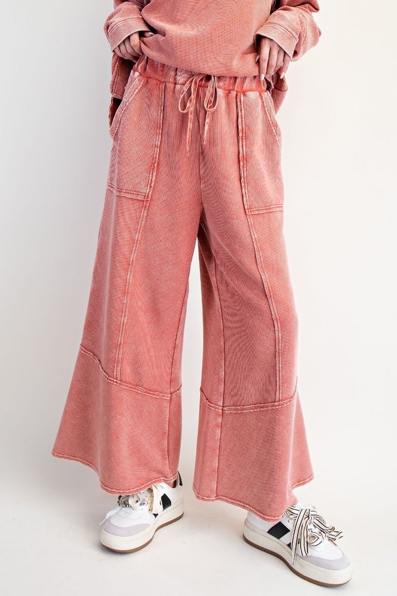 Textured Thermal Pants