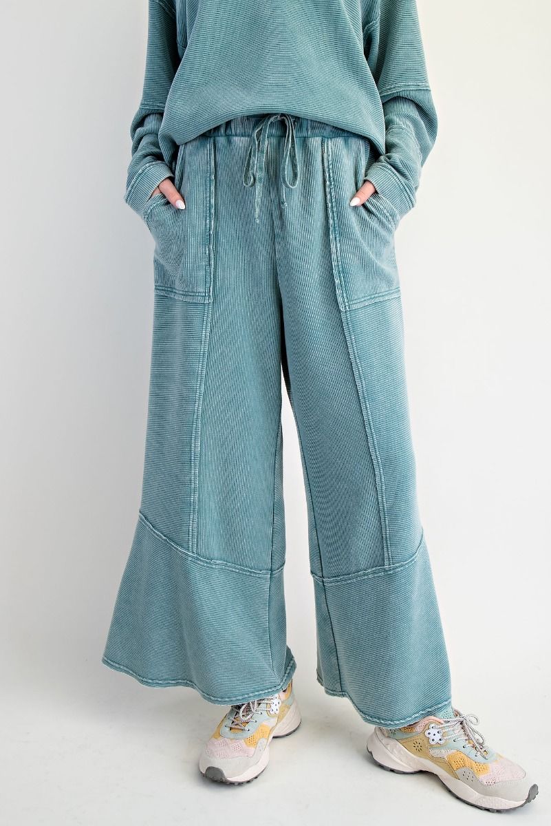 Textured Thermal Pants