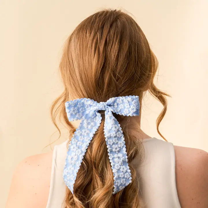 Flower Scallop Bow