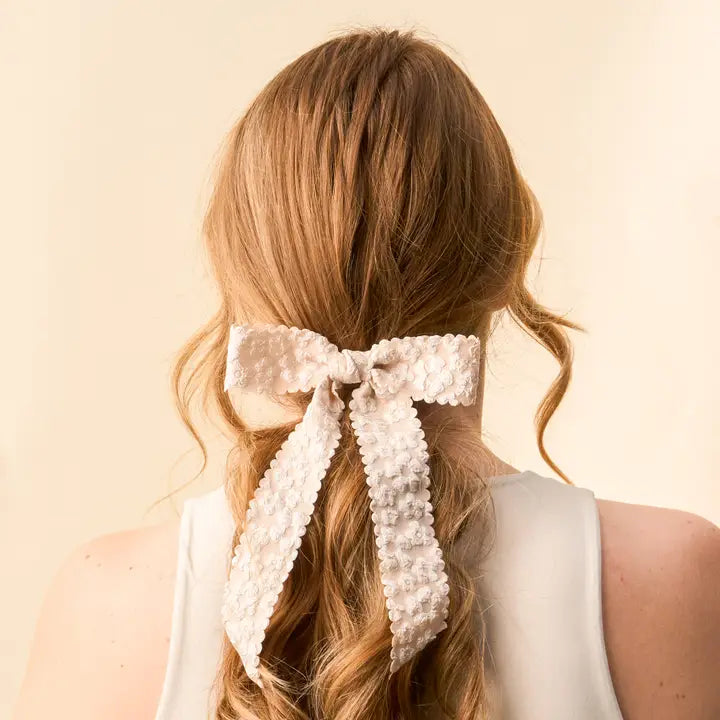 Flower Scallop Bow