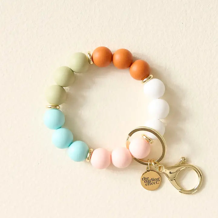 Silicone Keychain Wristlet