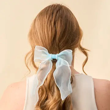 Sheer Pearl Bows