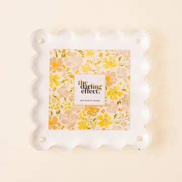 Square Scalloped Frame