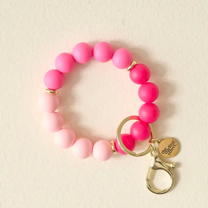 Silicone Keychain Wristlet